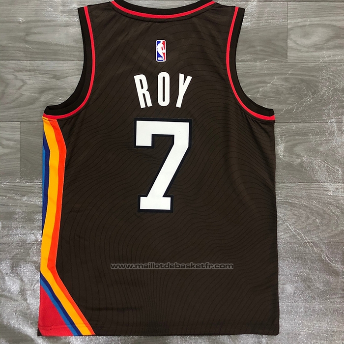 Maillot Portland Trail Blazers Brandon Roy #7 Ville 2020-21 Marron
